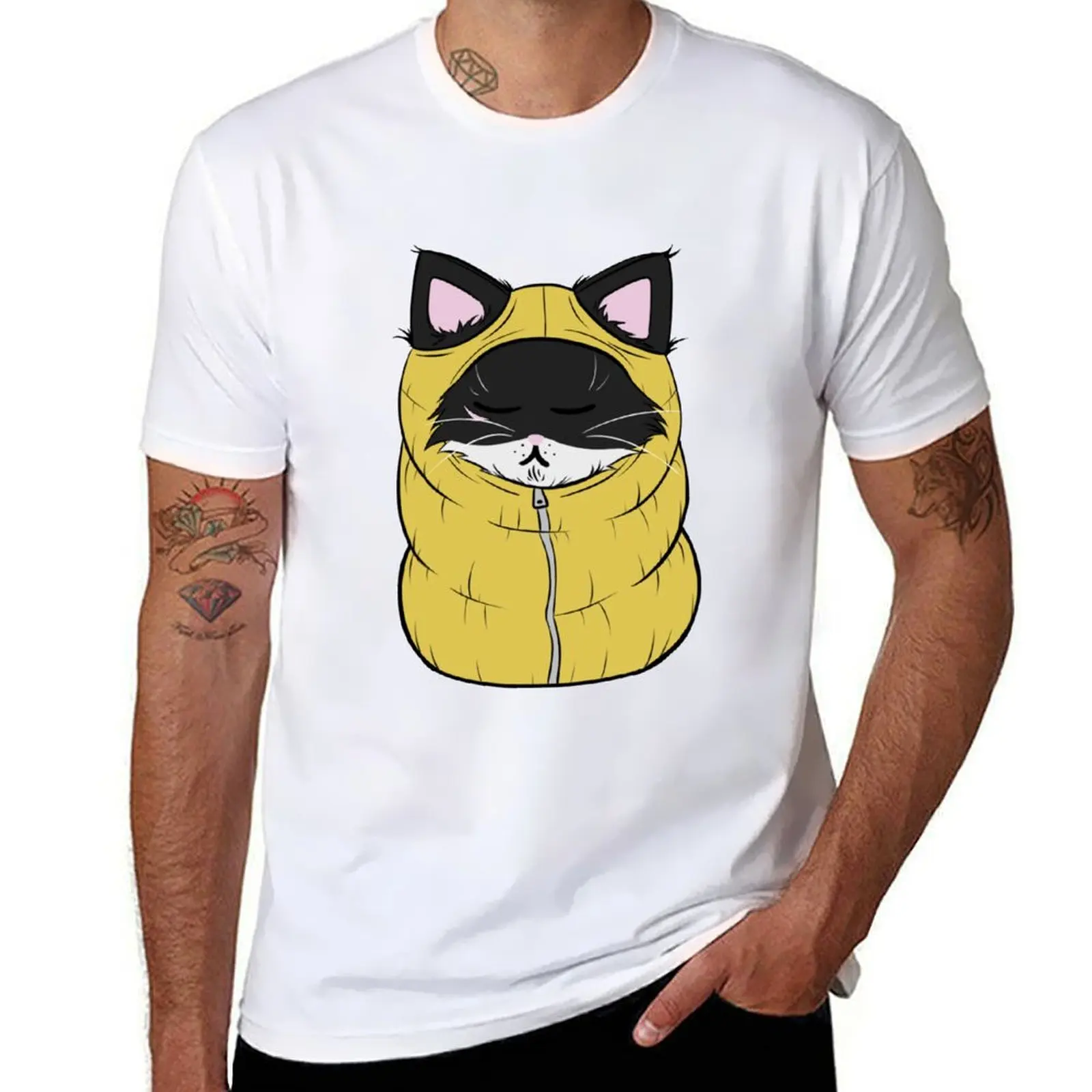 

Potato Cat Aizawa T-Shirt cotton tshirt 100% t shirts for man cotton funny T-Shirt