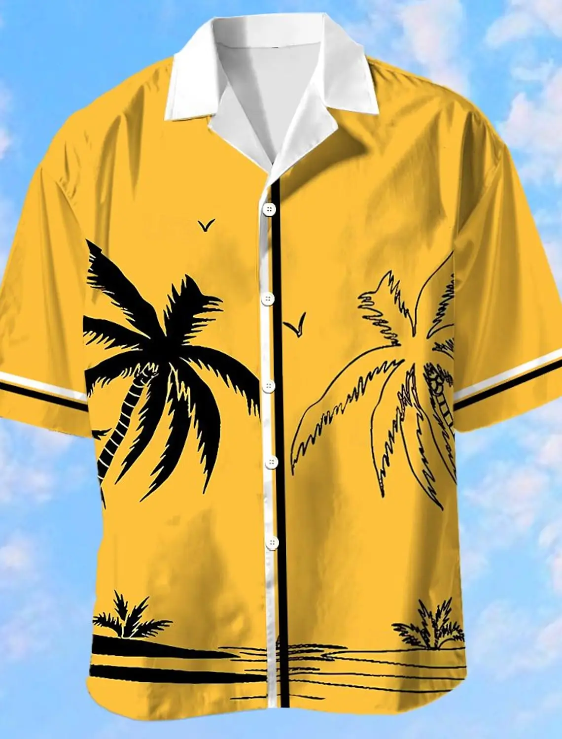 

Coconut Fashion Hawaiian Designer Men's Summer Hawaiian Shirt Camp Collar Shirt Graphic Shirt Street Casual short sleeve shirts