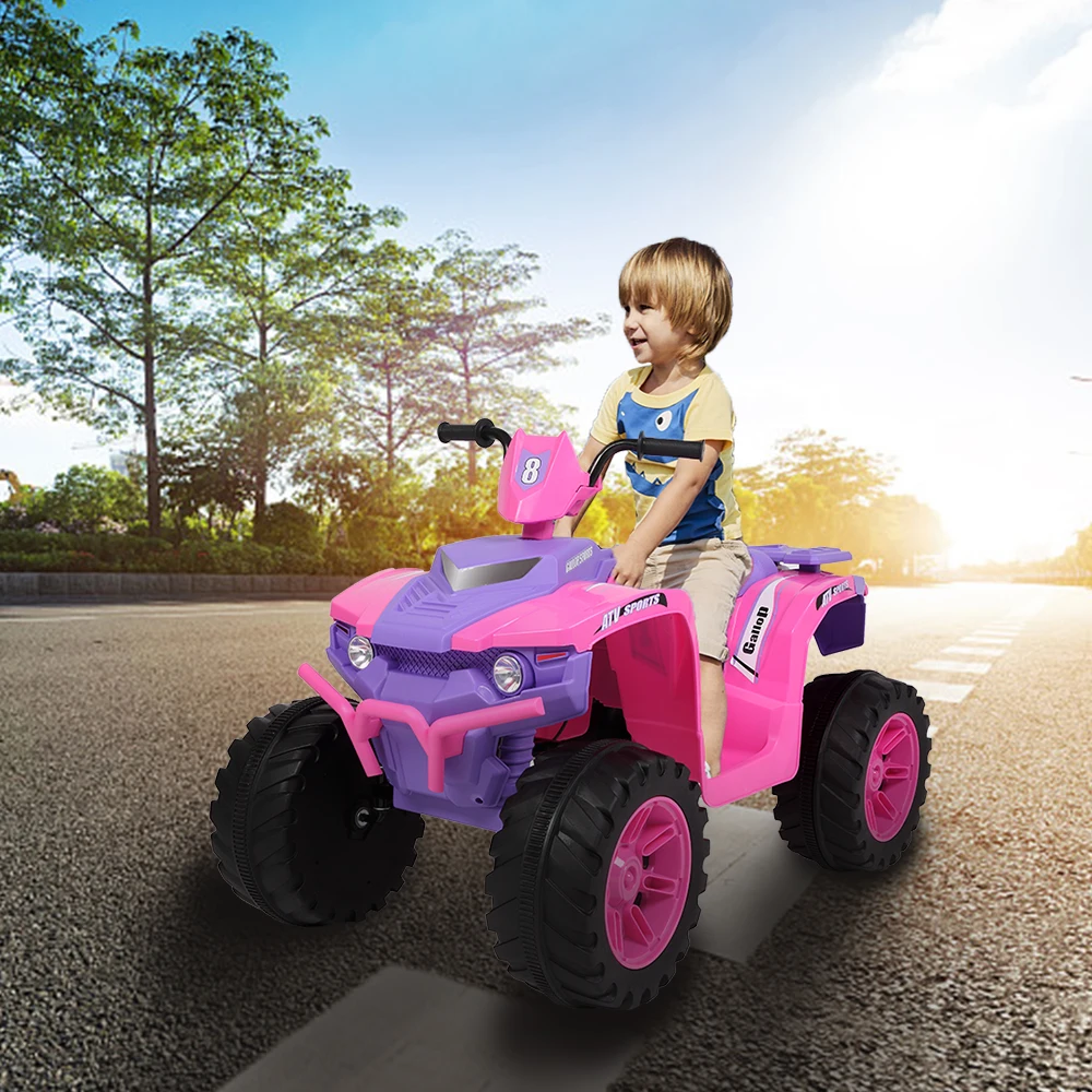 Elektroauto für Kinder fahren mit dem Auto, Elektro-Kinderwagen All-Terrain-Fahrzeug Doppel antriebs batterie 12 v7ah * 1 ohne Fernbedienung stift