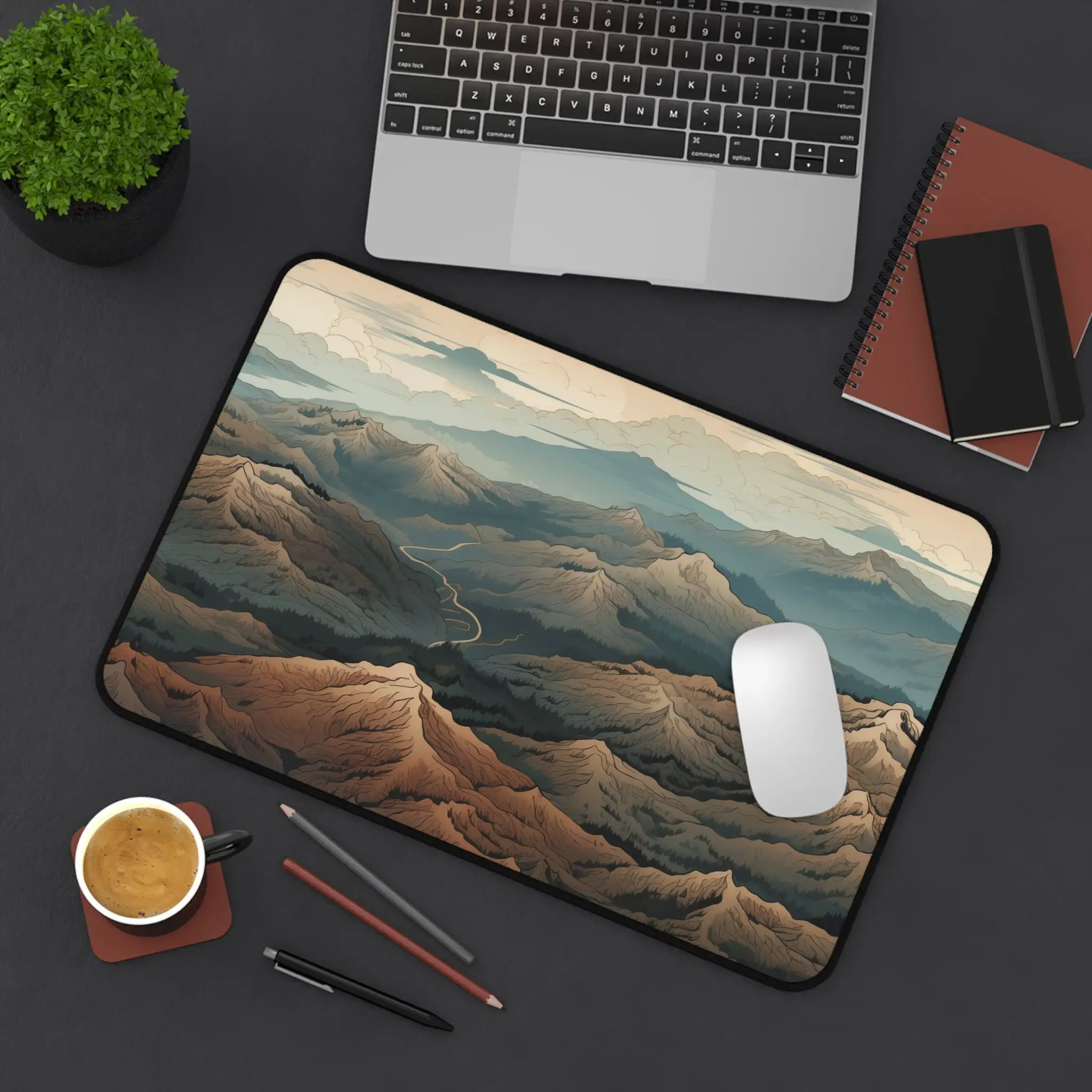 Tranquil Landscape Mouse Pad,non-slip and Waterproof Mouse Pad, Office Gaming Desk Decoration Mat, The Perfect Gift for Friends.