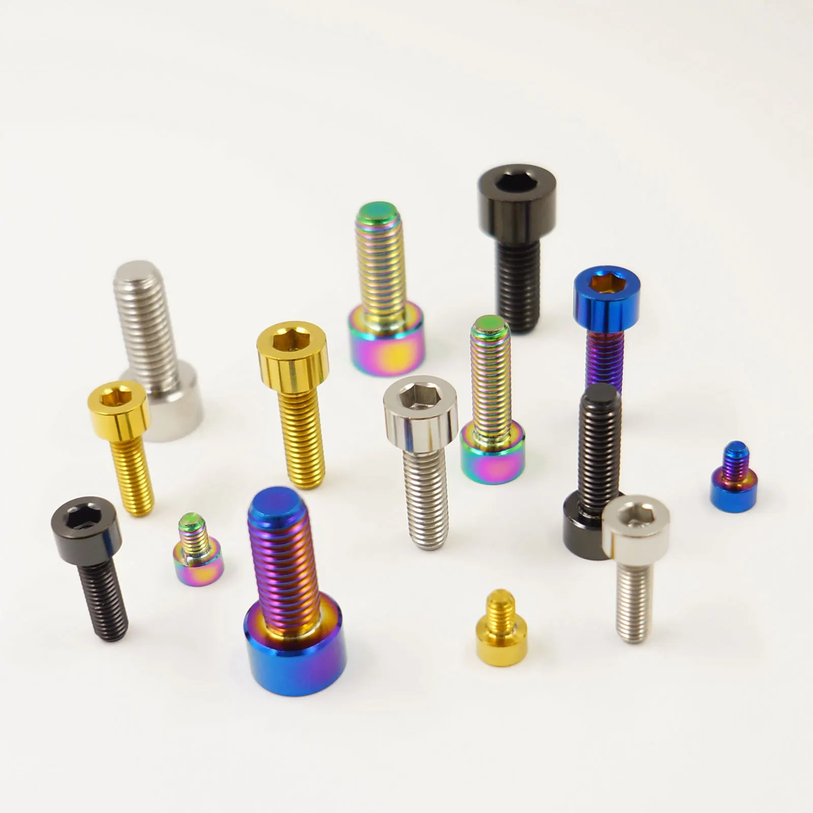 4 Stück Titanschraube Lenkerschraube für BMW Motorrad R nineT 16 Pure Racer Urban F700 F800