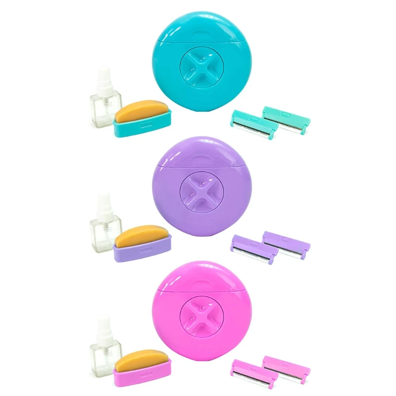 Portable Women's Razor with Refillable Water Spray Bottle Moiturizing Bar Blades Drop Shipping