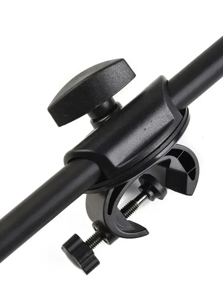 2023 New 55CM Rotating Microphone Stand Crossbar  Arms Mic Clip Phone Holder Extension Bracket Designed With 3/8 Thread