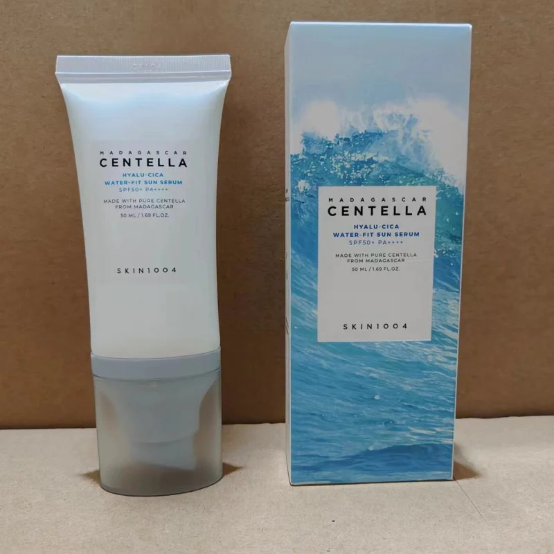

Madagascar Centella Hyalu-Cica Water-Fit Sun Serum SPF50+ PA+++ Skin1004 Anti-Inflammatory Soothing Repair Face Skincare Korean