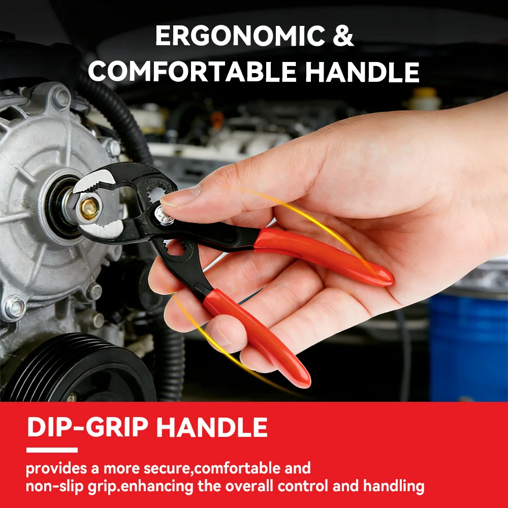 5 inch Wrench Pipe Pliers Multi Functional Shifting Spanner Pump Clamp Mini Adjustable Stenciled Crescent Universal Hand Tool