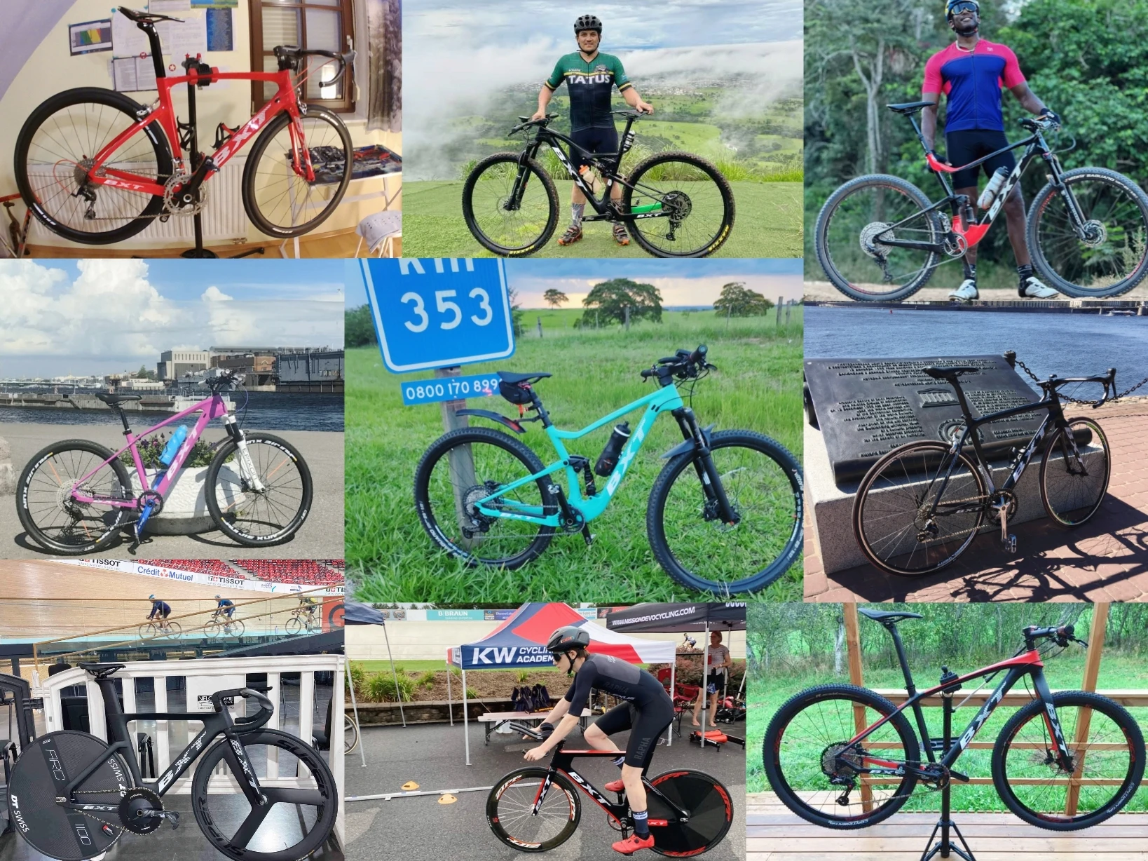 BXT Rahmenteile Carbon Vollgefederter Fahrradrahmen Hinterer Stoßdämpfer-Verbindungsschraubensatz Nur für Rahmenmodell BXT-MTB-117 – Detail 12