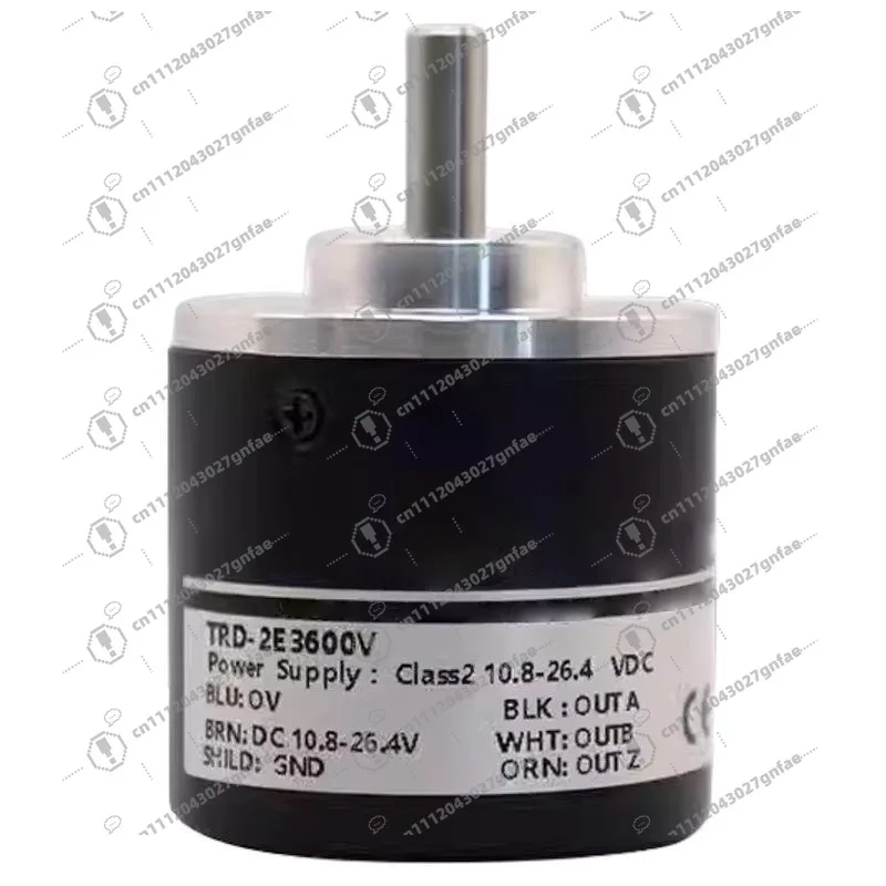 TRD-2E1000B 2E360A 2E2000 2E2500V 60 P/R Incremental Rotary Encoder 40mm Solid Shaft A B Z Phase 5-24V DC IP54