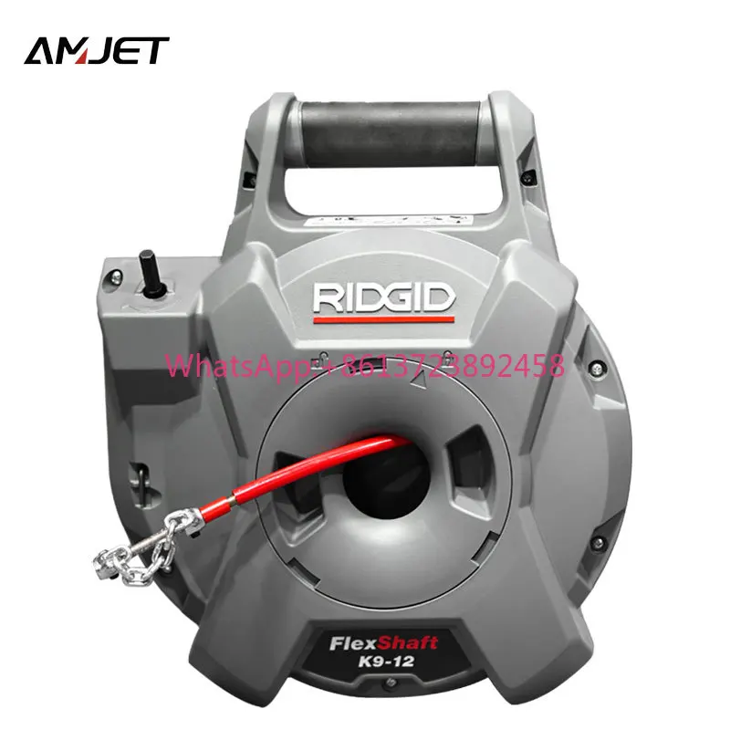 RIDGID K9-12 Drain Cleaning Machine Bathroom Pipe Unclogging 30-50mm Pipe Unclogger