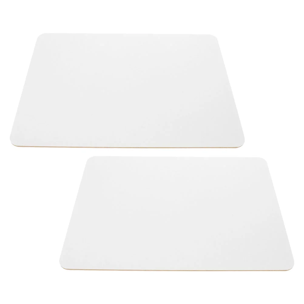 

2 Pcs Double Sided Small Whiteboard Desk Handwriting Portable Whiteboards for Classroom Dry Erase Handheld