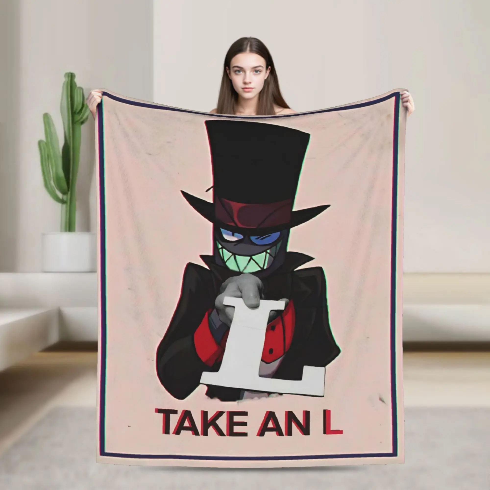 Villainous Comdy Blanket Multi-size Soft and Lightweight  Throw Blankets for Sofa Couch and Bed