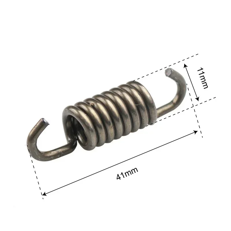 Resorte para desbrozadora de gasolina, embrague de 43CC, 49CC, 52CC, accesorios para cortacésped, herramientas eléctricas de jardín, 2 piezas