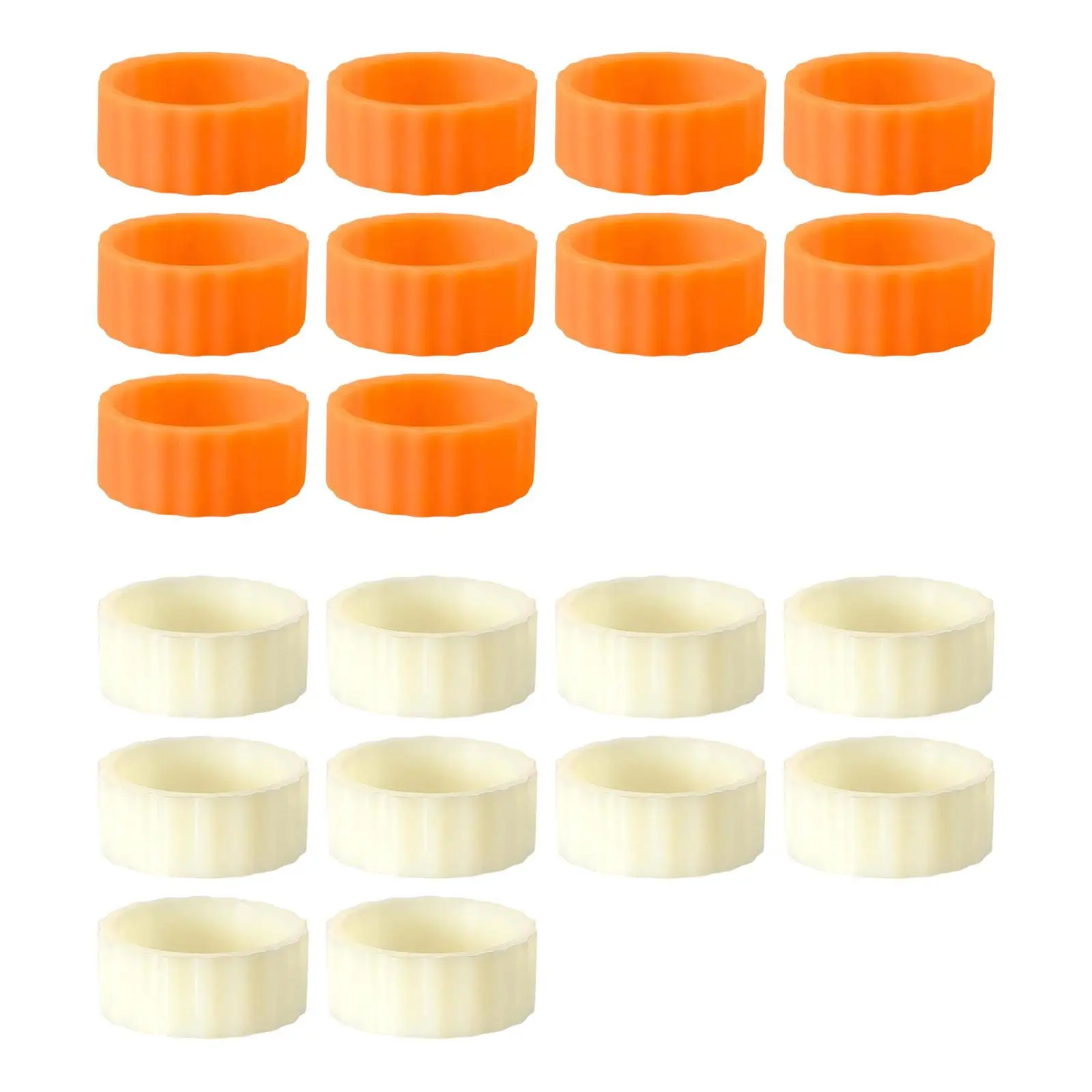 10x Candle Grippers Rings Drip Protectors,Candle Holder Base,for Festivals