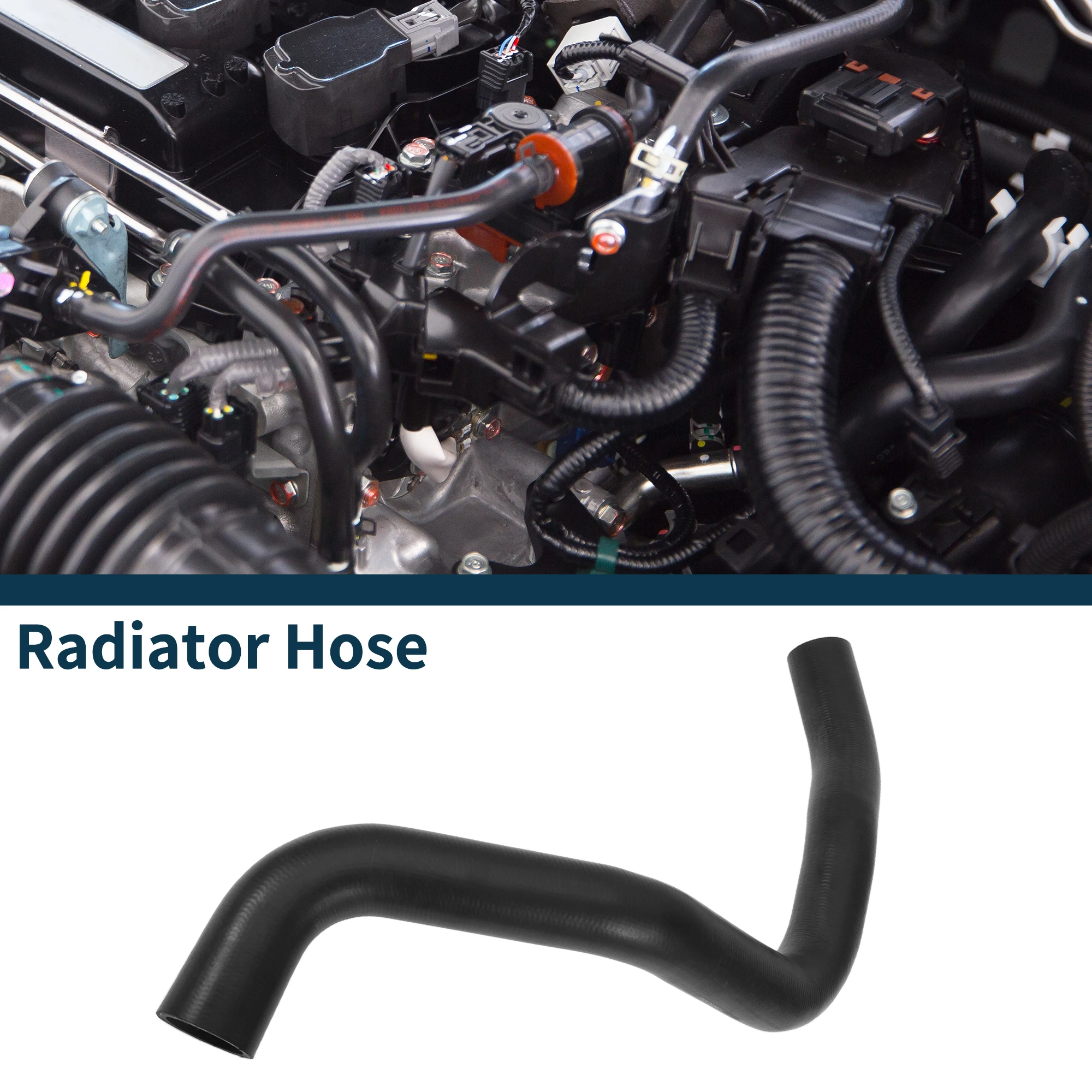 

UXCELL Шланг радиатора, шланг нагревателя No BB5Z8286G для Ford Taurus 2008-2016, черная резина, 1 шт., сливная труба резервуара для воды, хорошее уплотнение