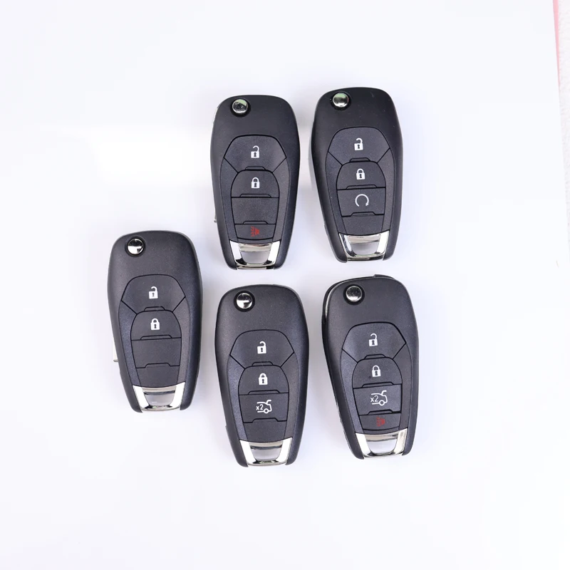 Capa/Carcaça para Chave Automotiva Chevrolet Trax, Colorado RS, Cruze, Sonic, Malibu, Trailblazer, Tracker, Onix, Spark e GM XL7, XL8