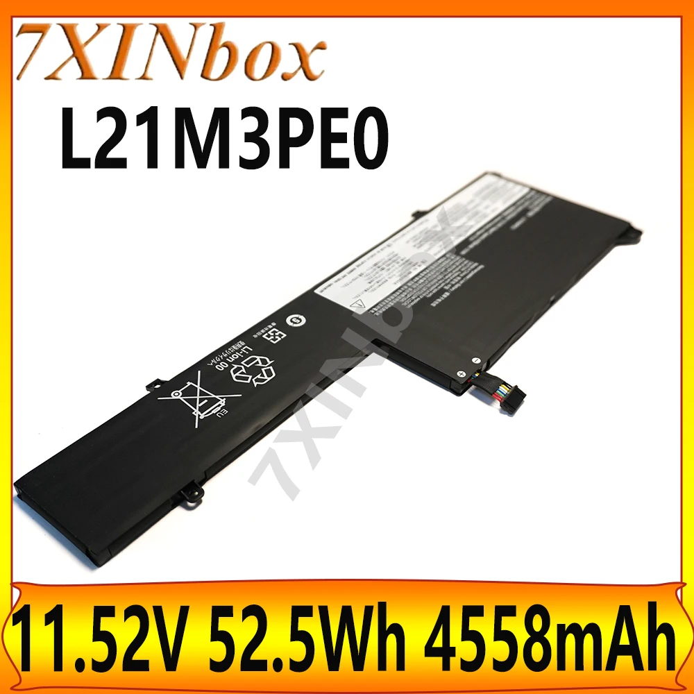 

7XINbox L21M3PE0 L21M3PE1 11.52V 52.5Wh 4558mAh Battery For Lenovo IdeaPad Flex 5 14IAU7 14ALC7 Flex 7 14IRU8 Series L21B3PE0