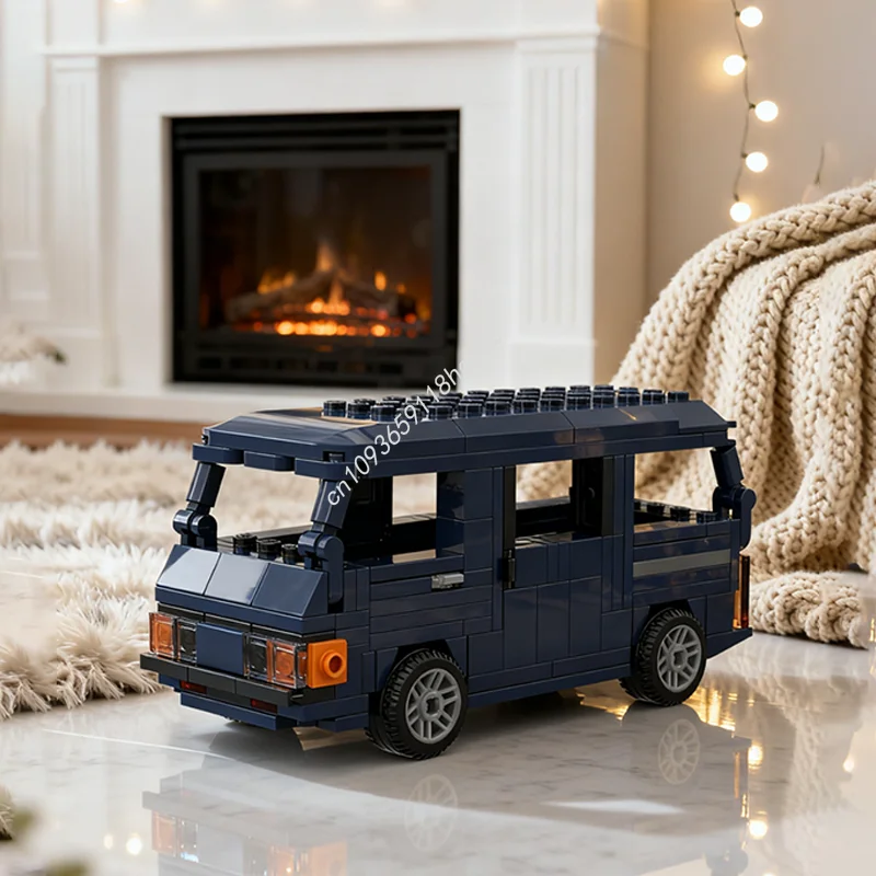 

201pcs MOC Cars Nissan Vanette Model Building Blocks Architecture Assemble Toys Christmas Gift DIY Creative Education Idea Brick