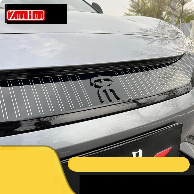 Para BYD Song L EV 2024 2025, insignia de estilo de coche, insignia frontal, insignia de cola de guerrero negro, Kit de ennegrecimiento para volante, accesorios