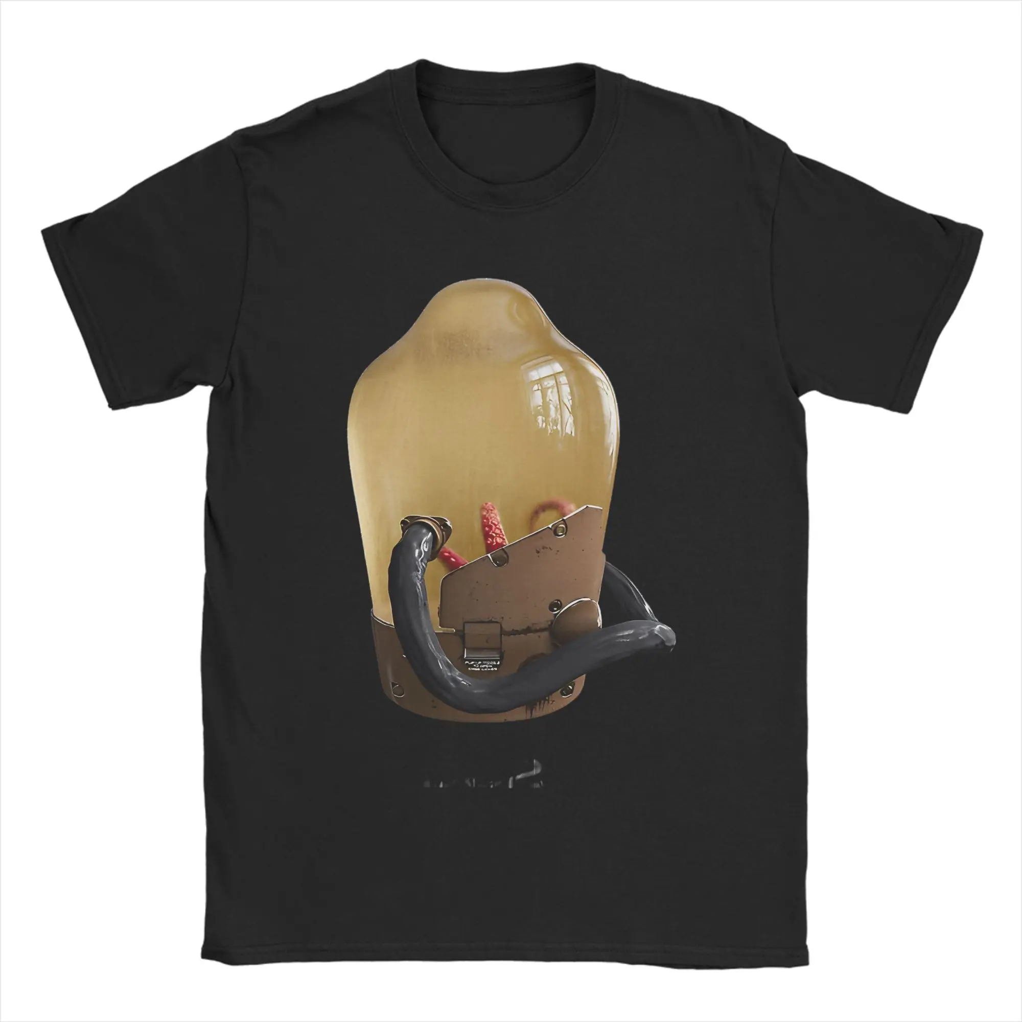 Death Stranding 2 BB T Shirt Beach  Y2K Retro T Shirts Pure Cotton Hipster Tee Shirt For Men Casual Clothing