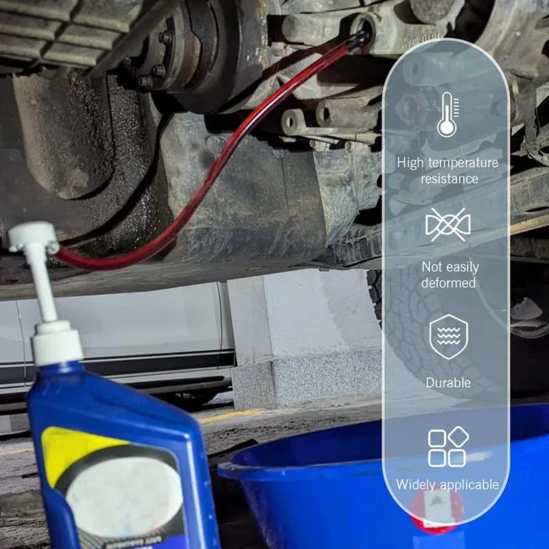 

For Standard Quart Bottles Fluid Pump 8Cc Per Stroke Includes 3Rd Hand Adapter, For Transferring Gear Oil,Transmission Fluid-Boo