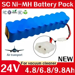 24V SC Ni-MH Battery Pack 9800mAh for Rowenta CD Vacuum Cleaner Besen Air Force Extreme RH8770 RH8771WS RH877501 RH8779 RH877901