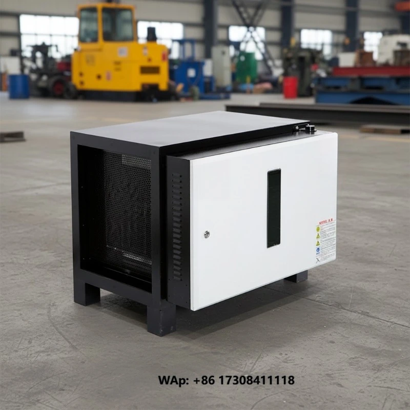 8000-12000m³/h ESP  Purifier Heavy-Duty Electrostatic Air Cleaner with Smart Power Pack for Commercial Kitchen Oil Removal