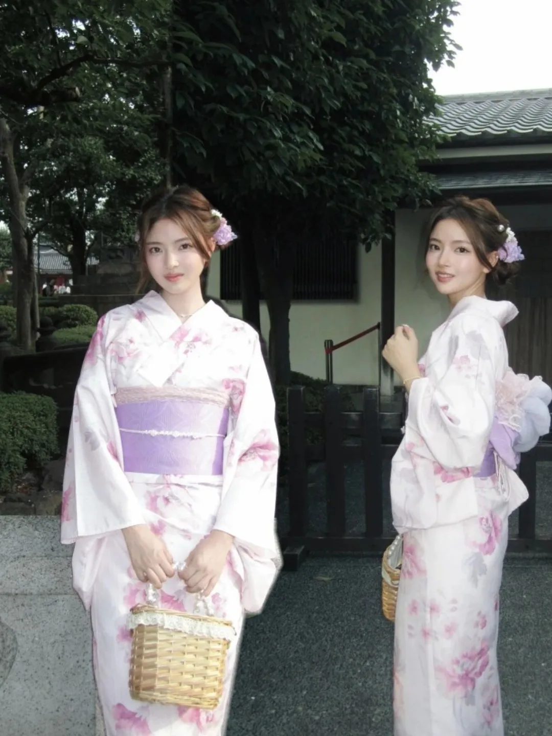 

Traditional Japanese Kimono Style Bathrobe Dress Photography Costume Female Teenage Model Wardrobe Essential Polyester Fiber