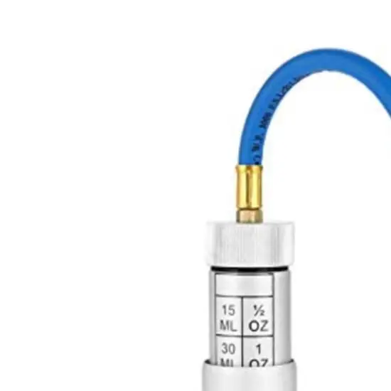 HVAC Dye Oil Injector With 1/4