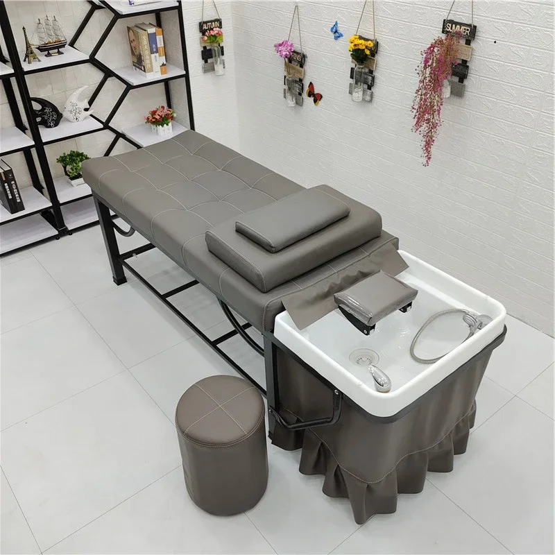 

Professional Hair Spa Hairdressing Equipment Hairstyle Complete Beauty Salon Washbasin Shaving Chairs Peluqueria Massage Nail
