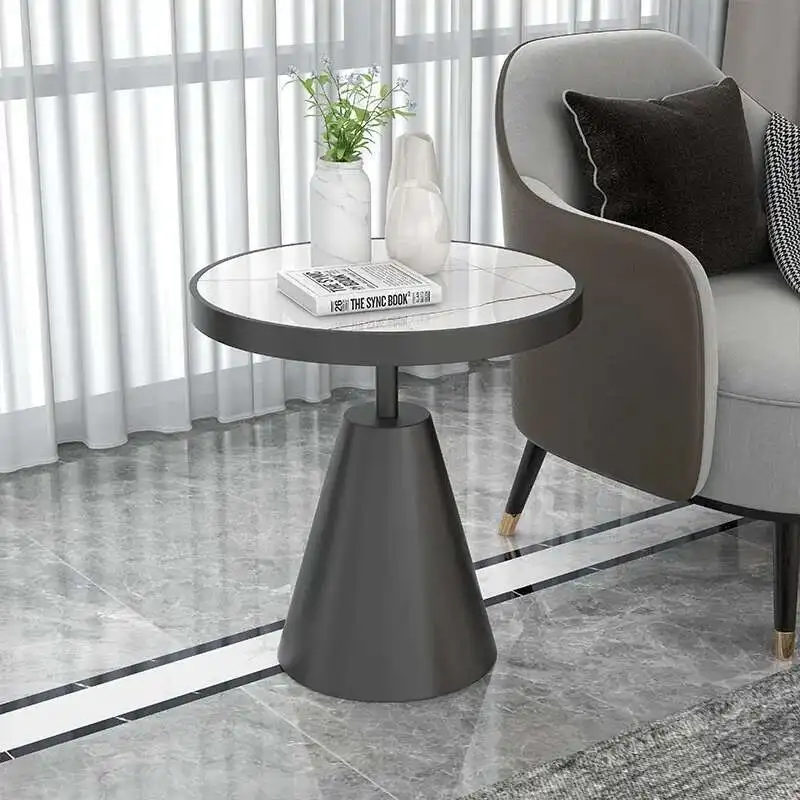 

Entryway Round Side Table Makeup Living Room Luxury Dressing Coffee Tables Design Creative Beistelltisch Library Furnitures