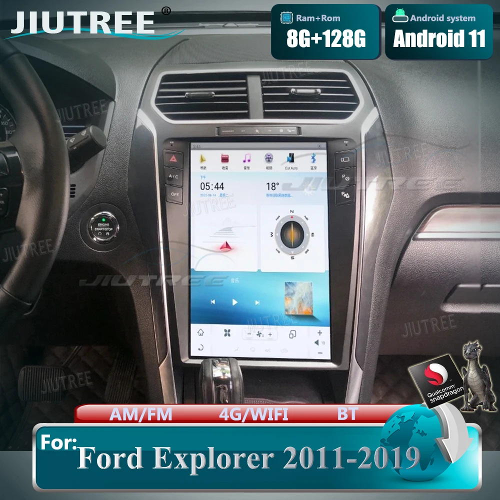 

Автомагнитола для Ford Explorer 2011-2019 CarPlay Android Авто GPS Навигация DVD мультимедийный видеоплеер Авторадио Стерео 4G