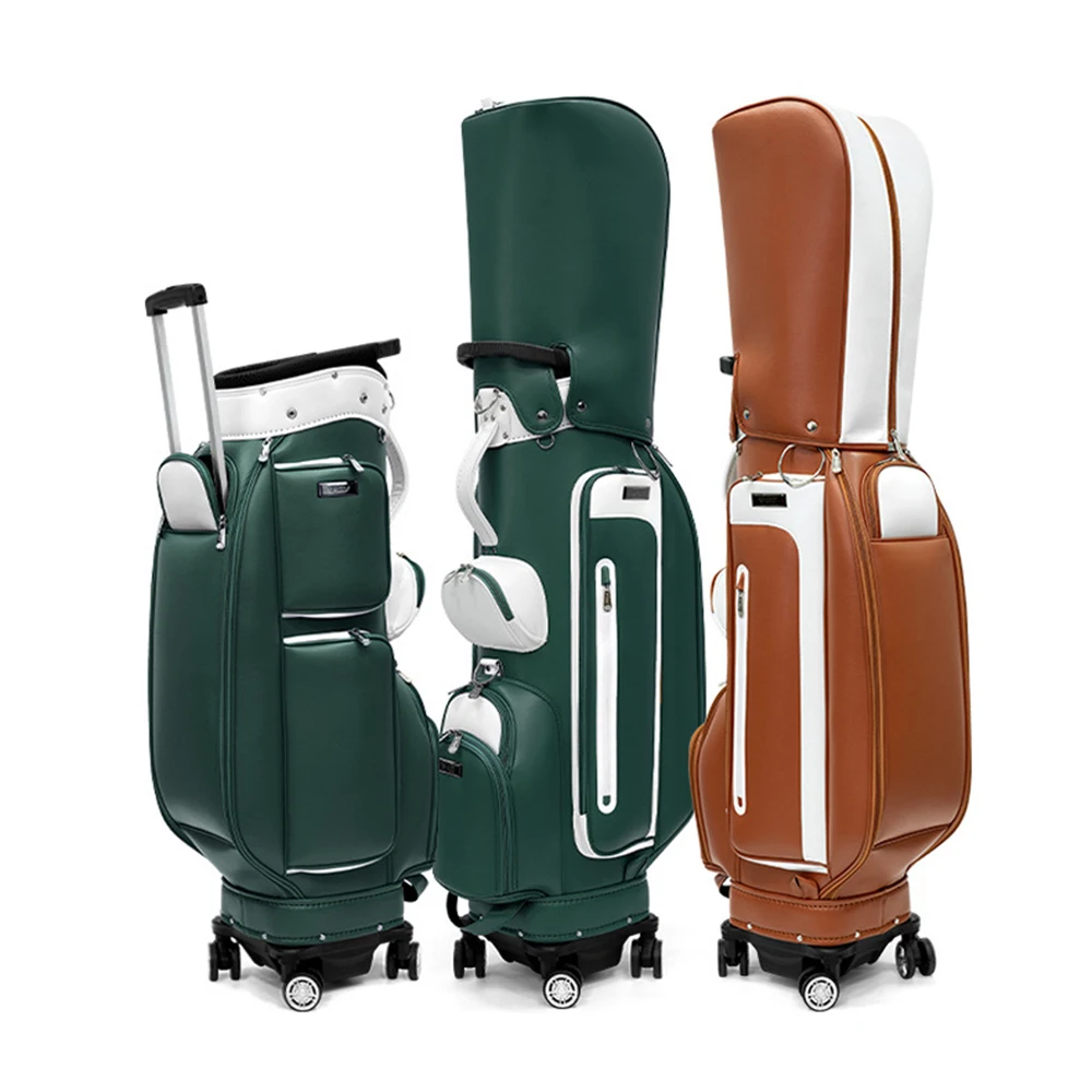 

PGM Woman Golf Bag Trolley Bag Waterproof Microfiber Four Wheels Can Be Pushed/towed Pull Rod Bag QB127