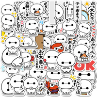 40 Pieces of Baymax Stickers from the Anime \