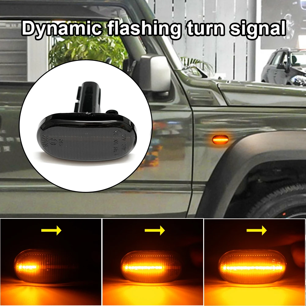 LED ديناميكية بدوره مصباح إشارة لشروليه كروز HR52S لمازدا AZ على الطرق الوعرة JM23W سبيانو HF21S شاحنة سكروم بعد DG63T DA63T