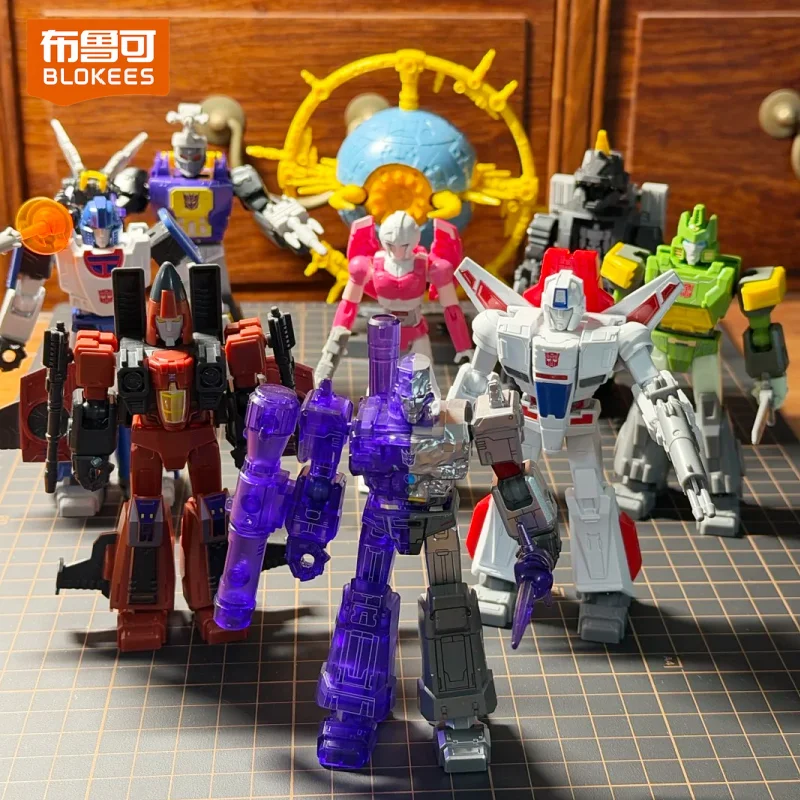 

BLOKEES Transformers Many Stars Edition Seire Vol.9 Darkest Hour Megatron Building Block Assembly Model Collect Toy Holiday Gift