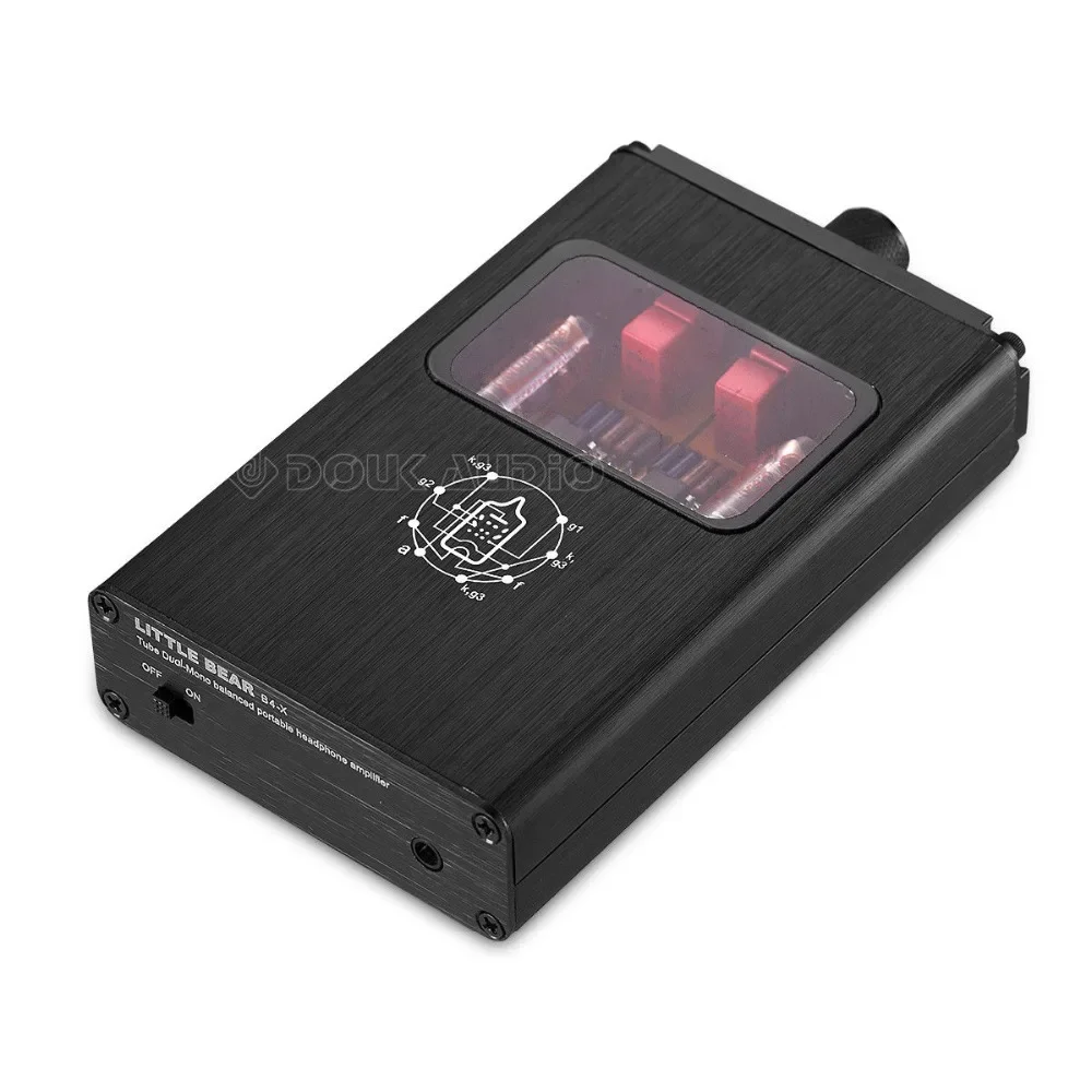 Little Bear B4-X Amplifier Headphone Tabung Vakum Portabel Amp Audio Stereo Seimbang Dual-Mono