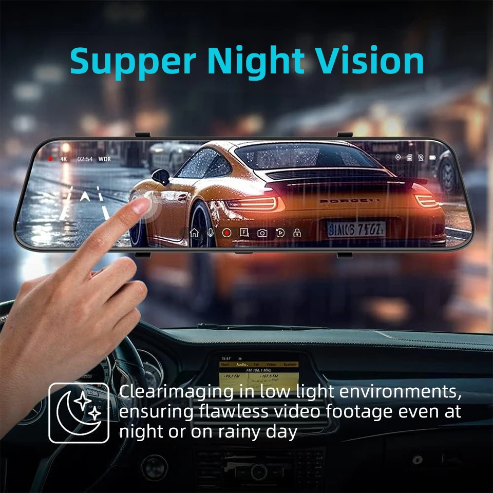 Cámara para Coche E-ACE 4K con - Dash Cam 4K Sony Starvis reseña y precio