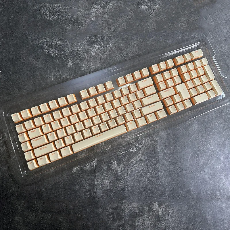 PBT Keycap 104 Keys OEM Profile Dual Color Injection Molding For Cherry MX Switches Mechanical Keyboard
