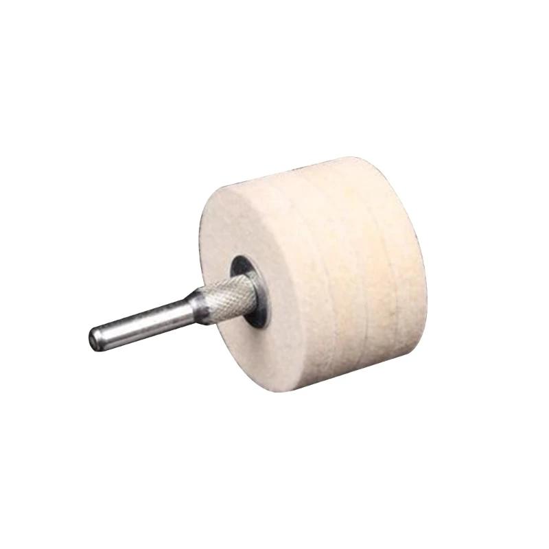 50mm 2 "Compressed Wool Felt Fabric Disc Polishing Buffing Pads Tool