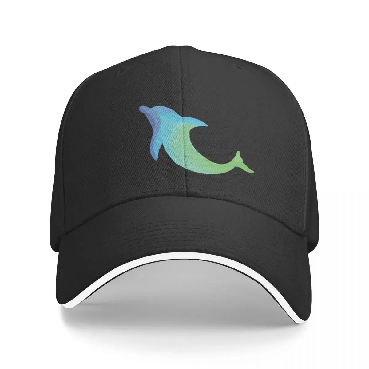 

Colorful Jumping Rainbow Dolphin Baseball Cap Brand Man cap Icon Streetwear Women's Beach Men's