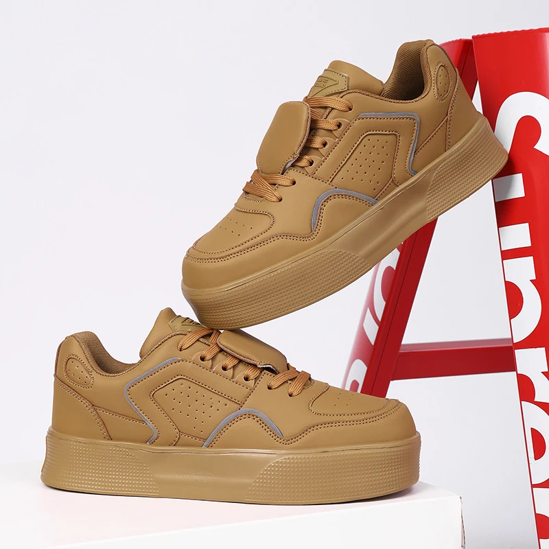 

Low-top Casual Sneakers for Men, New Styles for Autumn and Winter, Thick-soled and Height-increasing Flat-bottomed Sports Shoes