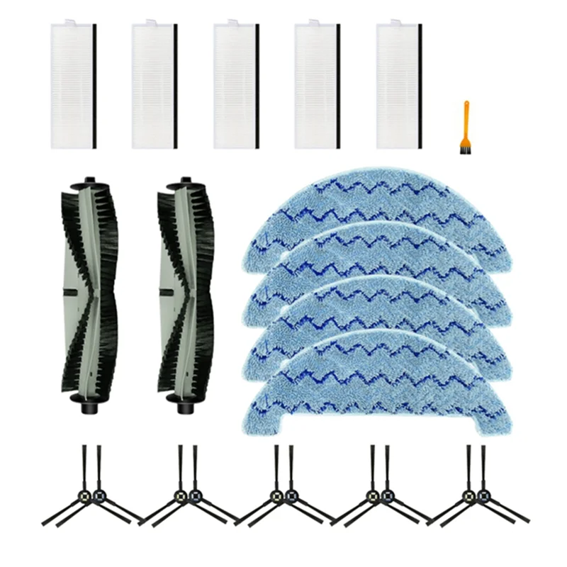 

Y42A-Roller Main Side Brush HEPA Filter Mop Cloth Replacement For Ilife X787 A7 A9 A9S X800 X785 Robotic Vacuum Cleaner Parts