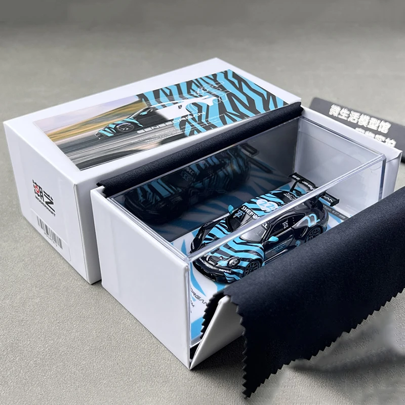 TM دييكاست 1/64 مقياس بورش 911 كوب سيارة رياضية نموذج سبيكة بورش 911 كوب سباق المركبات نموذج هدية جمع حلية