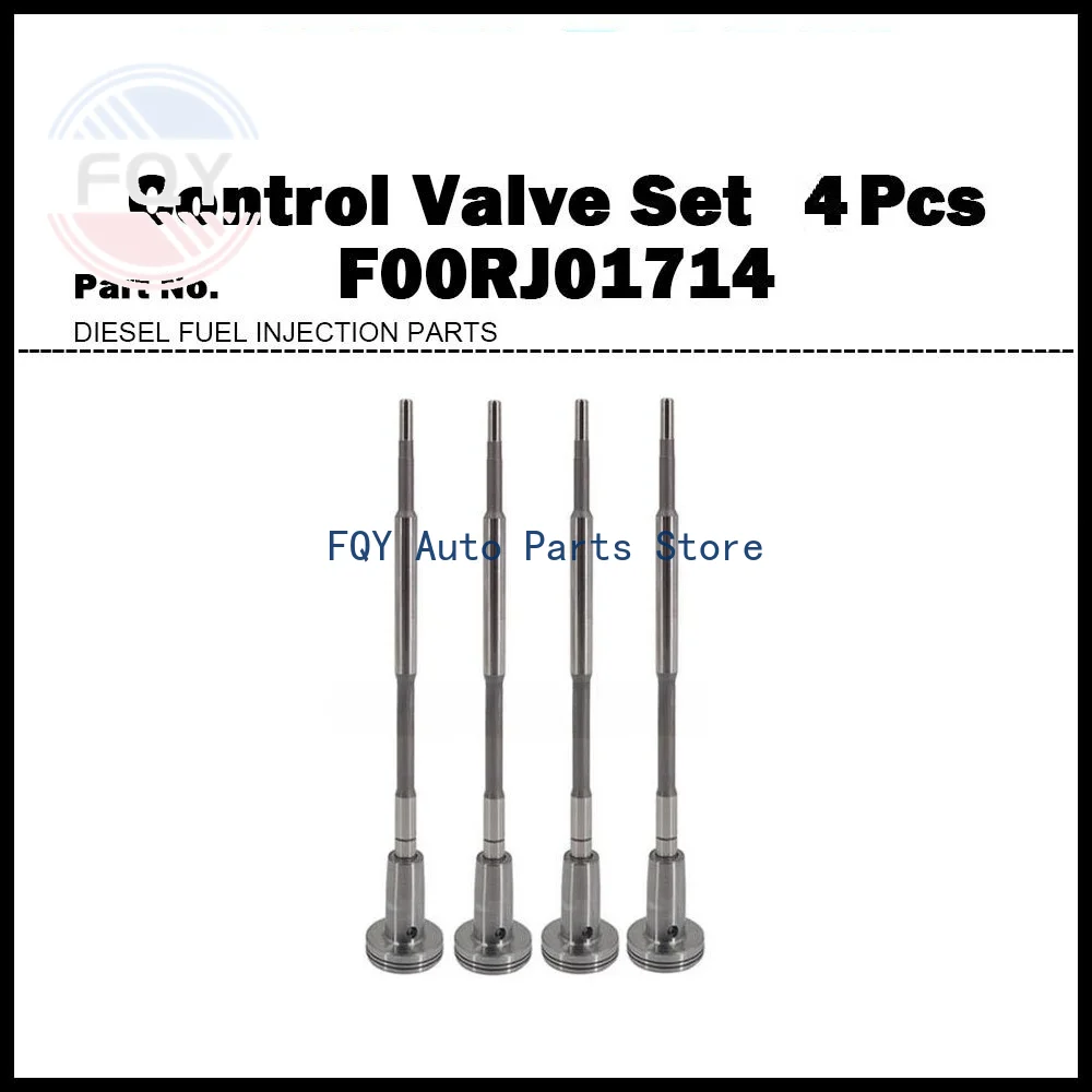 

4X For Bosch 0445120050 0445120071 0445120177 High Quality Fuel Injector Valve Set F00RJ01714