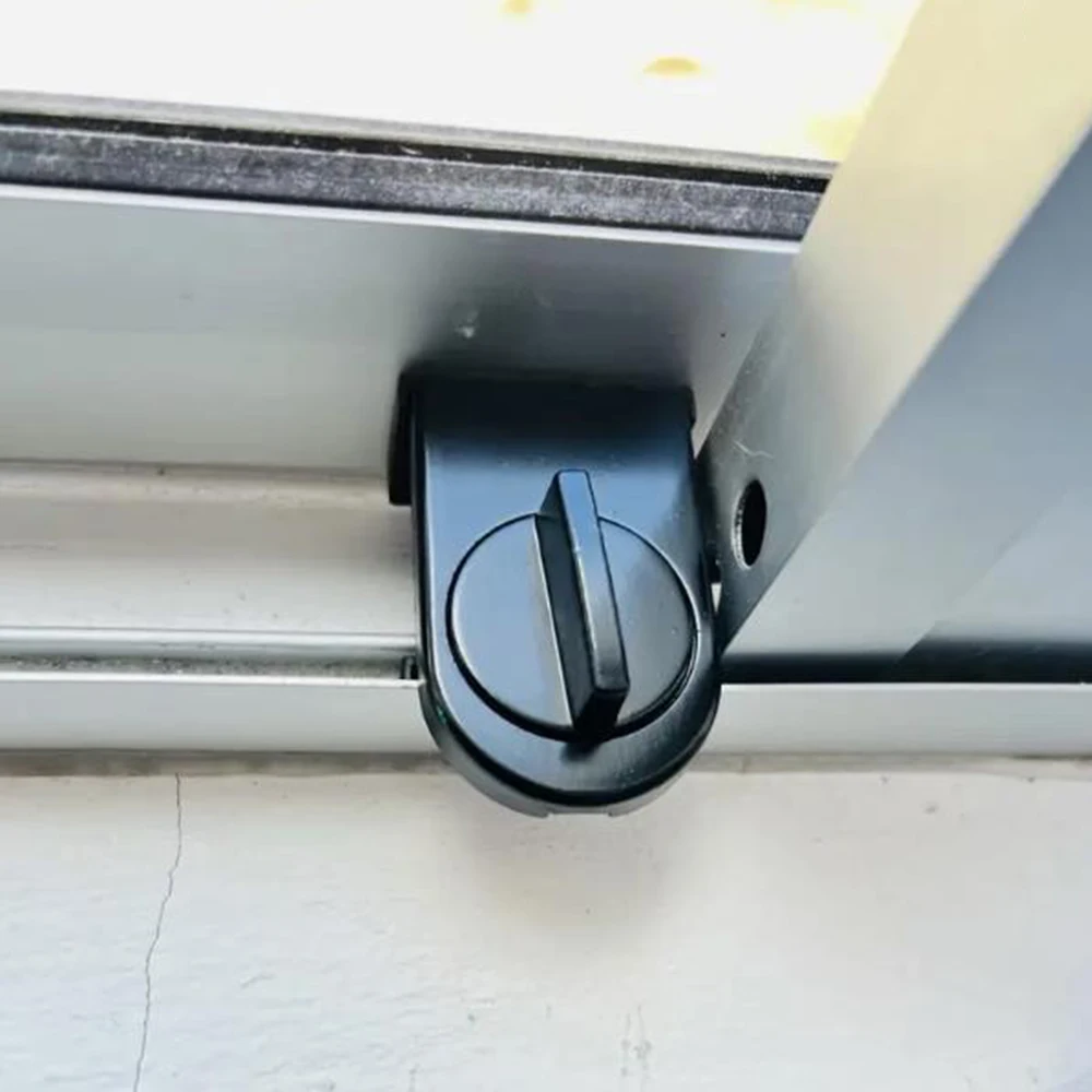 1Pc Window Limiter Aluminum Alloy Window Lock Buckle Living Room Sliding Door Fixed Buckle Window Sliding Fixing Buckle S003957 - view 5