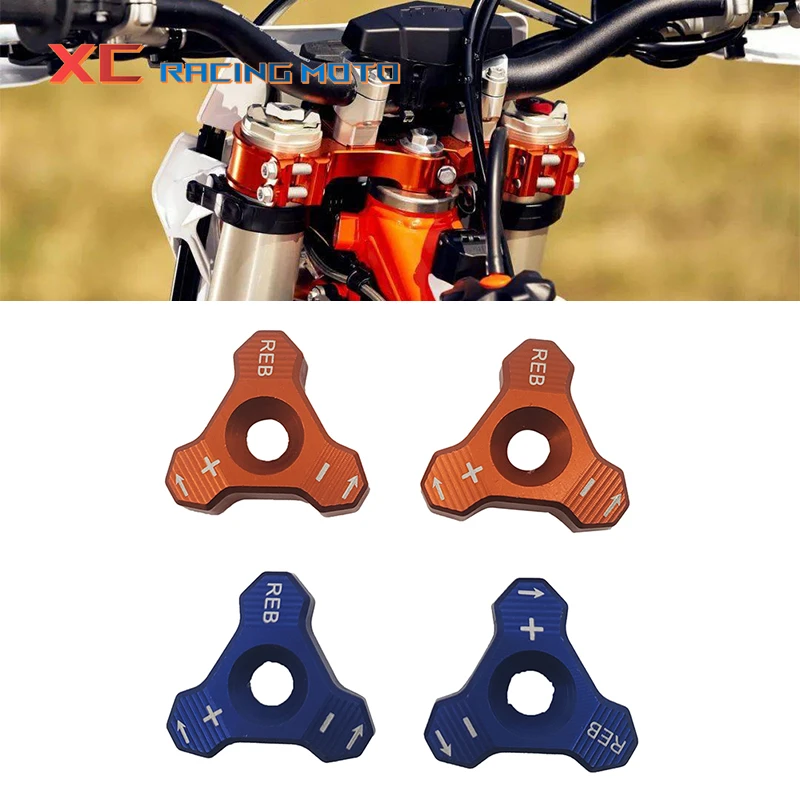 

48mm Fork Shock Absorber Knob Adjuster Bolt for KTM EXC EXCF SXF SX SX-F XC-W XCW 690 ENDURO SMC Husqvarna FC FE TC TE Husaberg