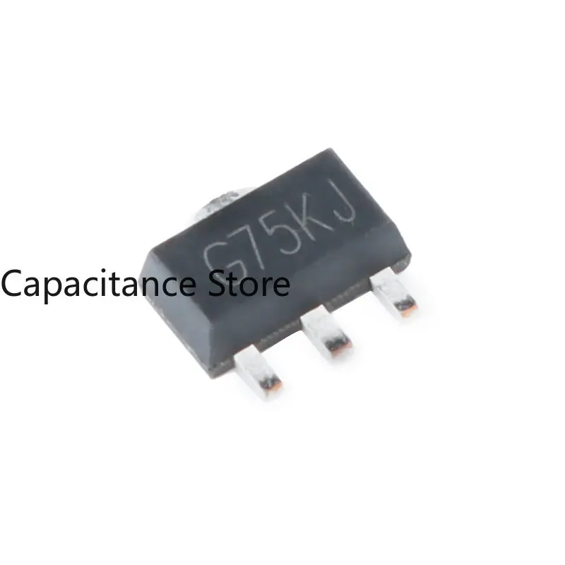 10PCS Genuine SGM2203-3.3YK3LG/TR Screen Printed G75 SOT-89-3 3.3V High-voltage Regulator