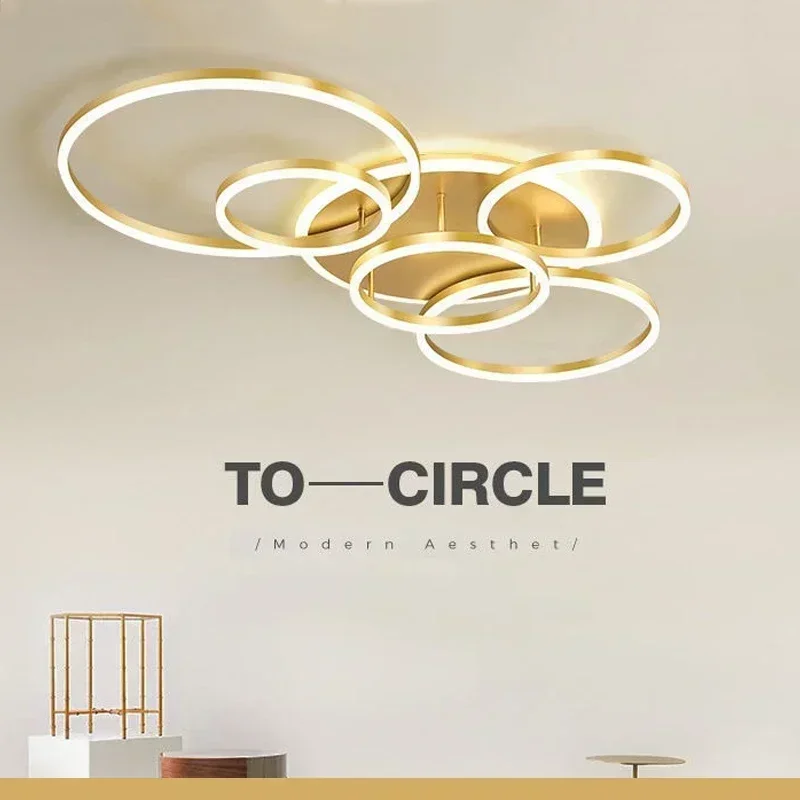 

Modern LED Ceiling Lamp for Living Dining Room Bedroom Hotel Aluminum Chandelier Indoor Home Decor Lighting Fixture Luster