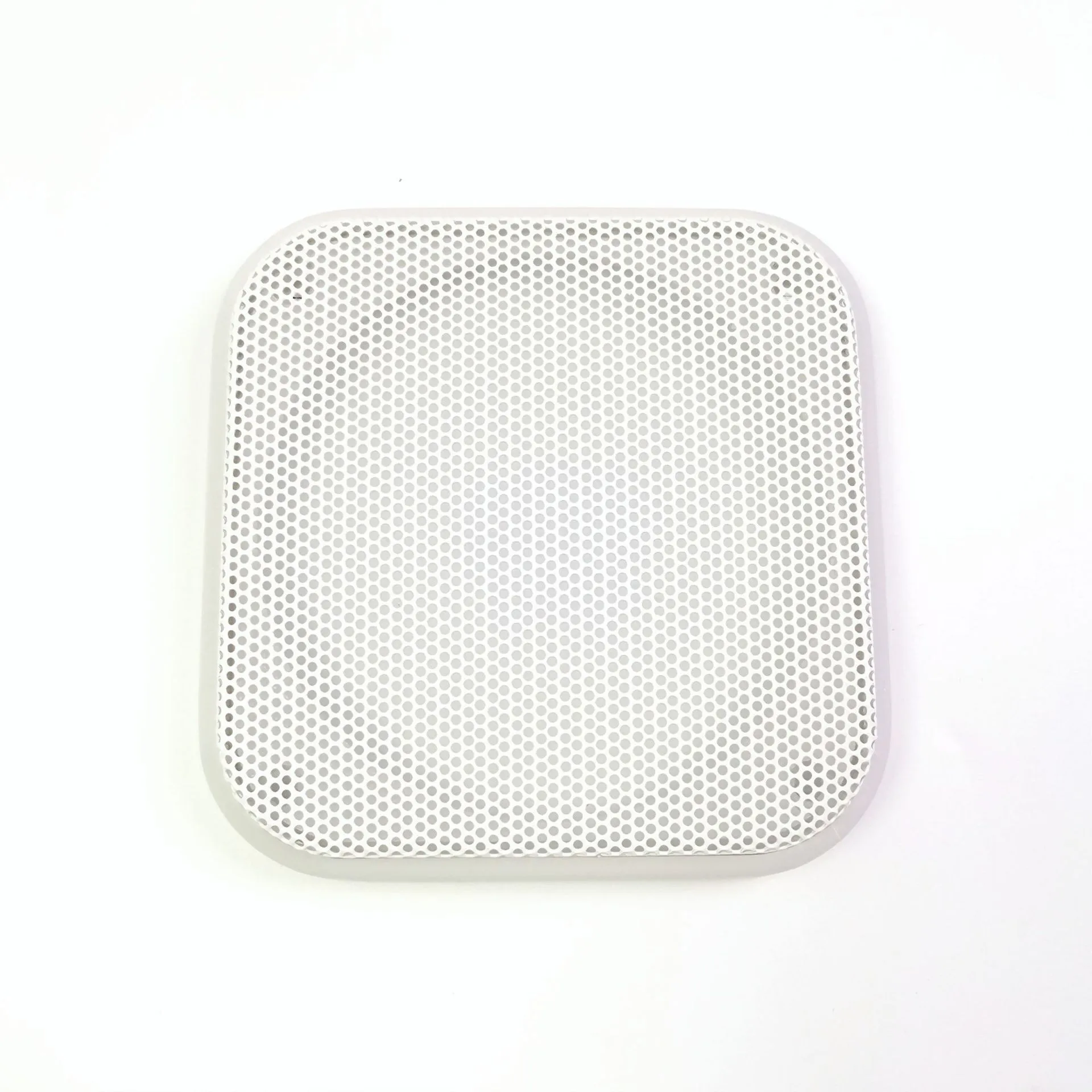 MW Audio, set van 2 vierkante luidsprekerroosters van 4" en 5", decoratieve gaasafdekking voor auto's en doe-het-zelf audio-installaties, ter bescherming tegen stof.