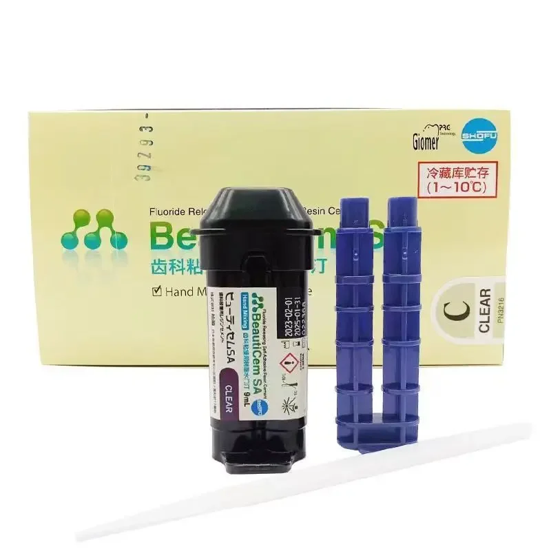 

Dental Material Pine Wind Dual Curing Resin Adhesive Cement Hand Adjustable Zirconia Laboratory Materials Adhesive Fixation