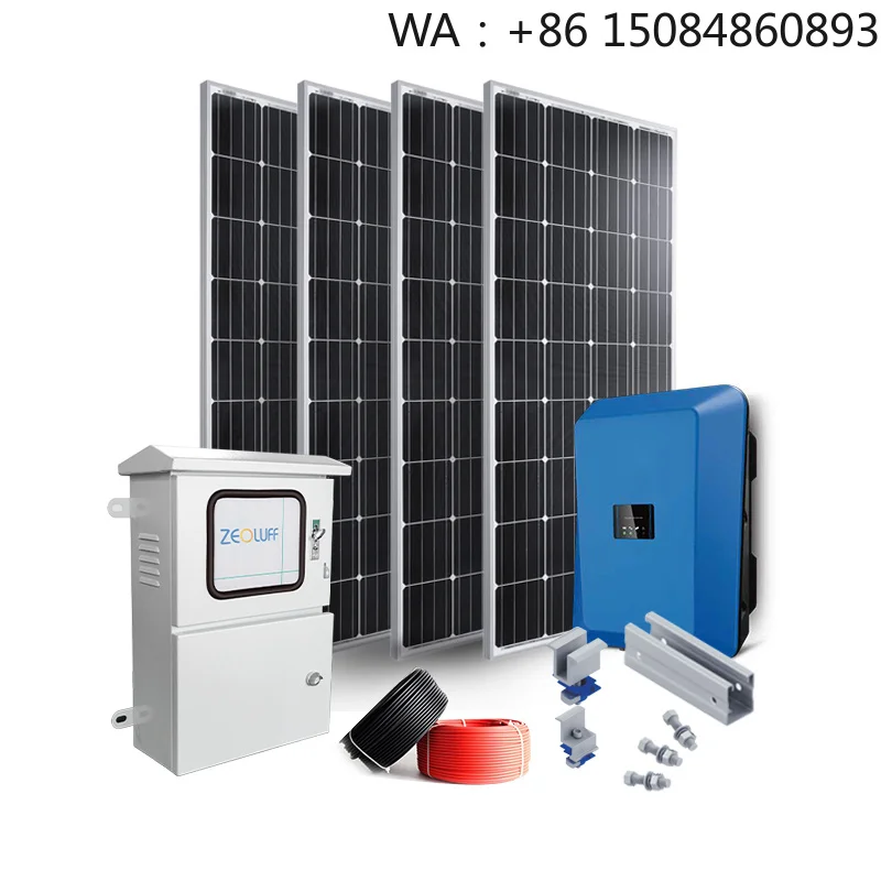 Plug And Play  SystemBalcony  Microinverter10KW  Panel System 5KW Off Grid  System  Off Grid Power Syst